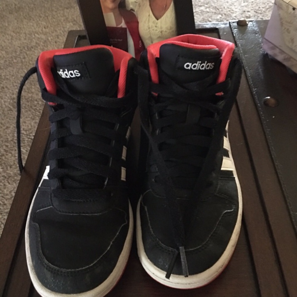 Boy’s high top adidas